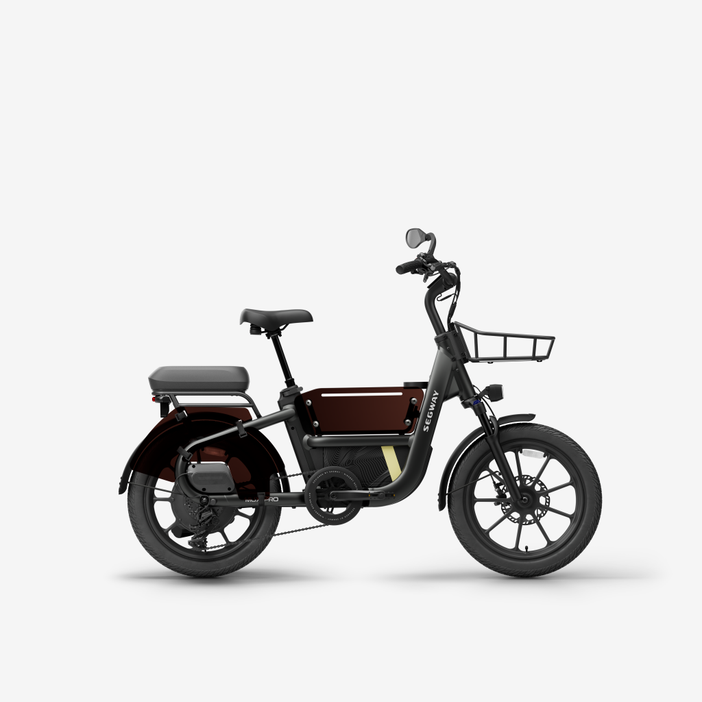 Segway MUXI Pro with Passenger Kit and front basket