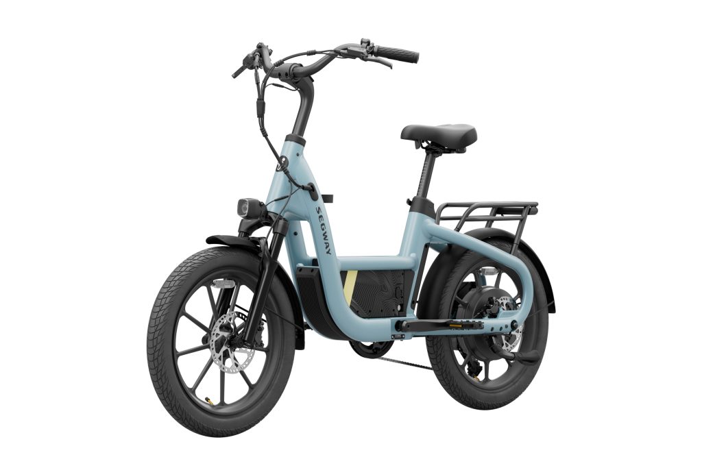 Segway MUXI Pro cargo e-bike in Reef Blue