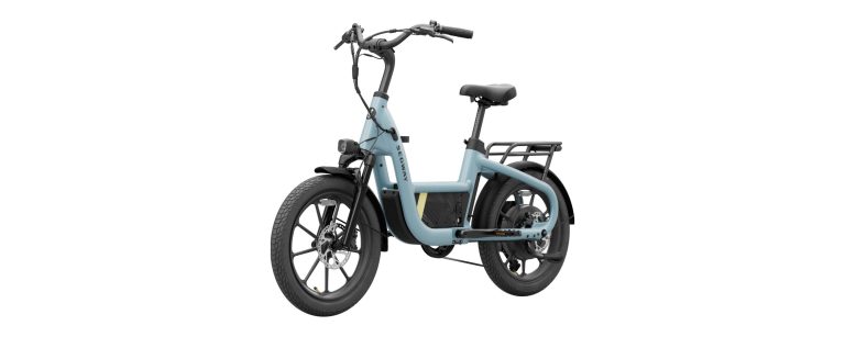 Segway MUXI Pro cargo e-bike in Reef Blue