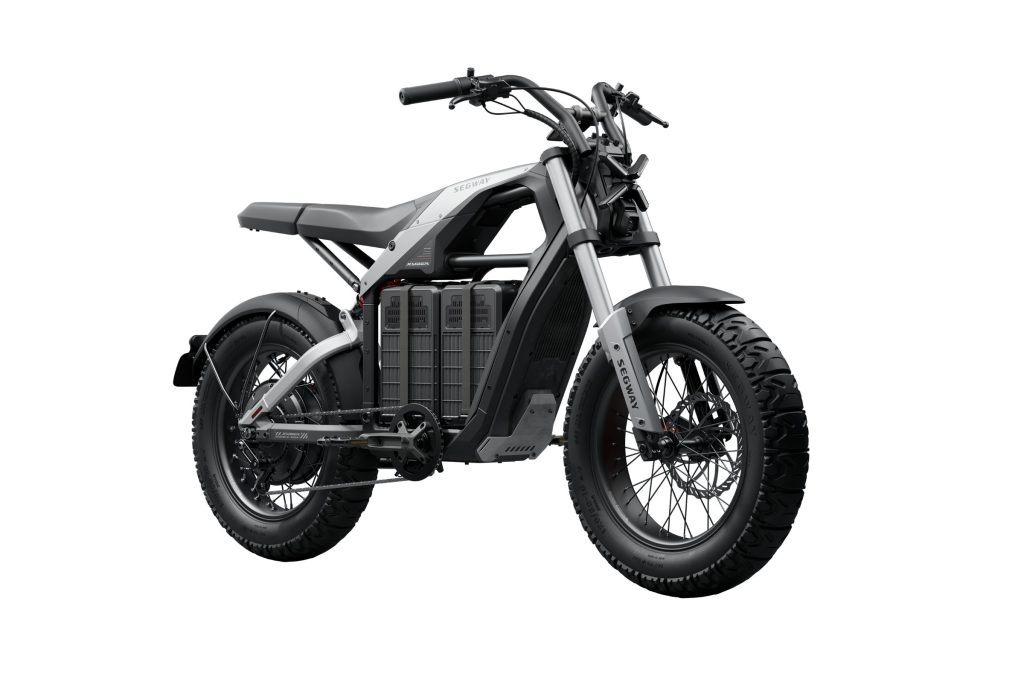 Segway Xyber e-bike, front three-quarter view